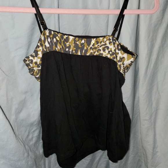 Bra Tops animal print bra black body lightly padded - Picture 7 of 10